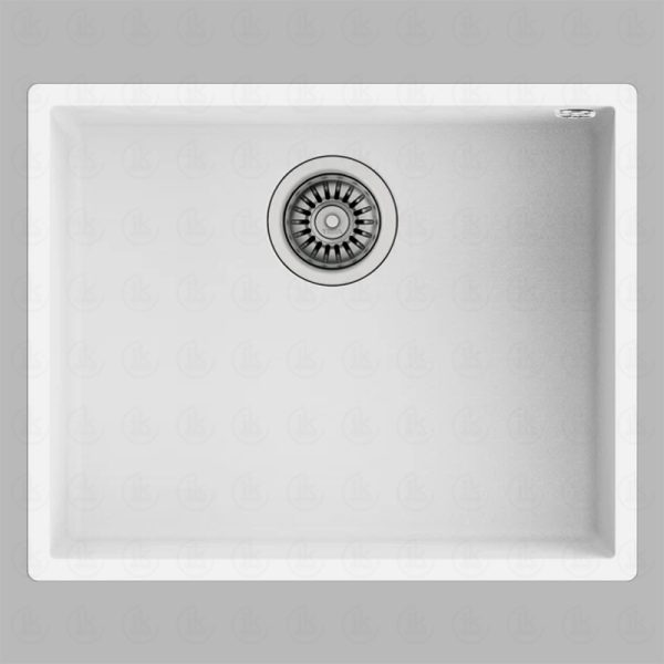 1358 - LAVABO SQUARE 50.40 WHITE Mijalnici